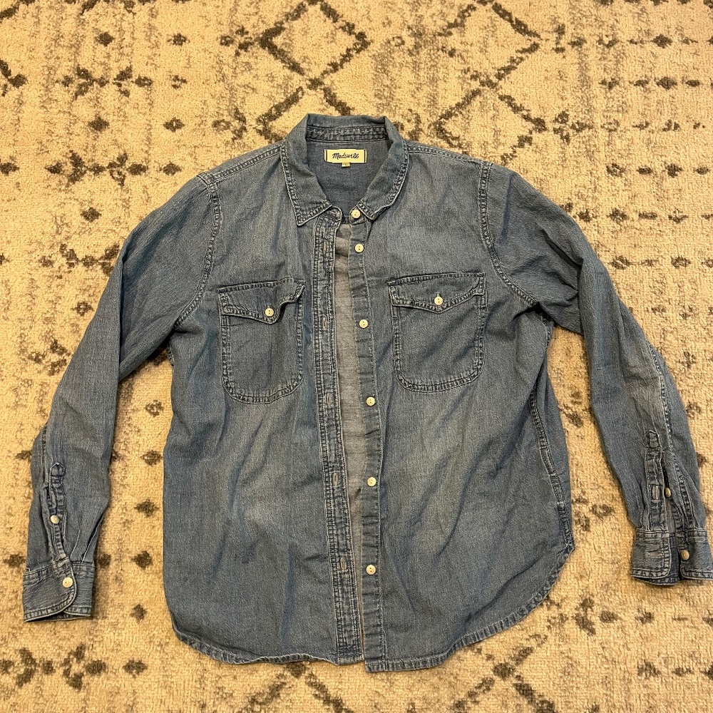 Madewell Jean Shirt